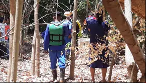 Uma equipe da CTA estava realizando uma limpeza quando encontrou o corpo