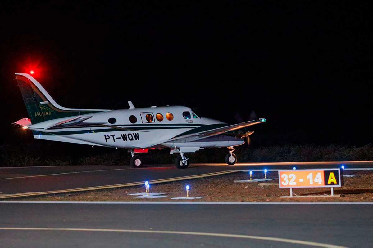 A obra do aeroporto de Picos foi realizada pela Secretaria dos Transportes (Setrans)