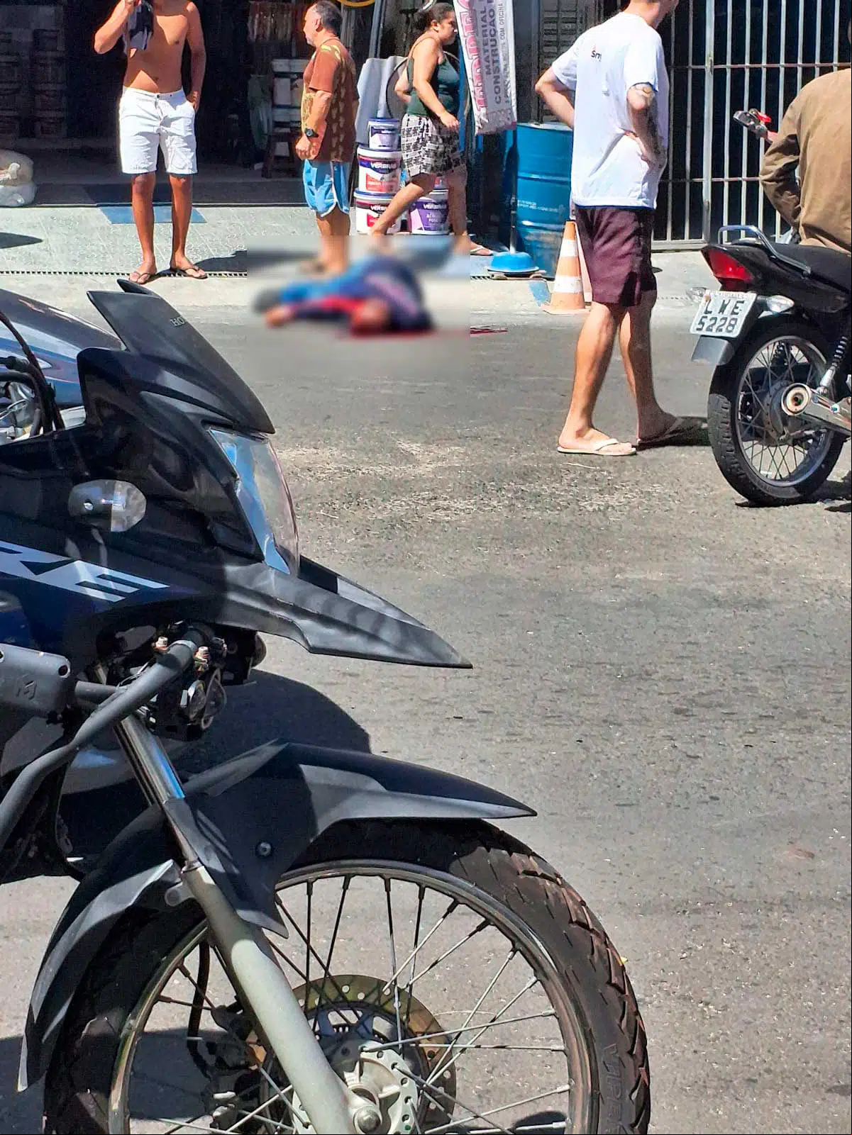 A vítima foi morta em frente ao próprio estabelecimento